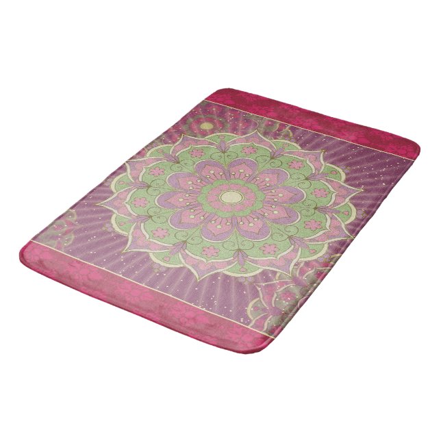 Healing Mandala - Bathmat Badrumsmatta (Vinklad)