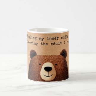 "Healing my inner child"  Kaffemugg