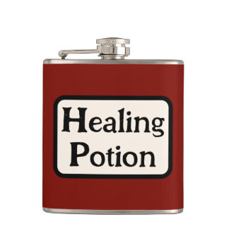 Healing Potion Vinyl Wrapped Flask Fickplunta