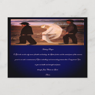 Healing Prayer Vykort
