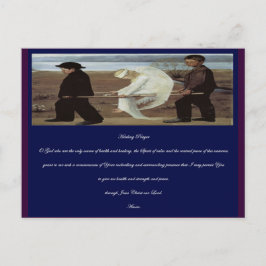 Healing Prayer Vykort