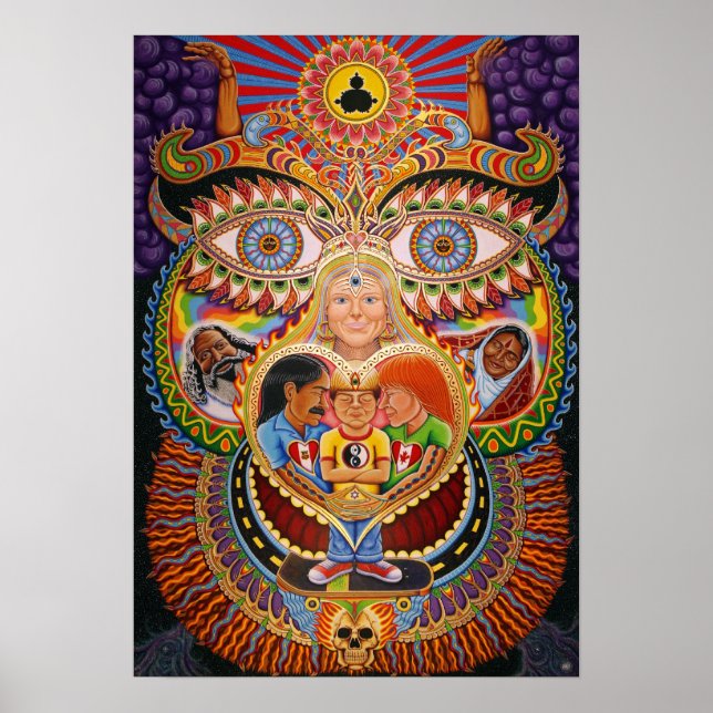 Healings Gud Poster (Framsidan)
