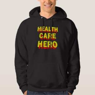 Health Care Hero Coola Healthcare Worker Läkare Nu Hoodie