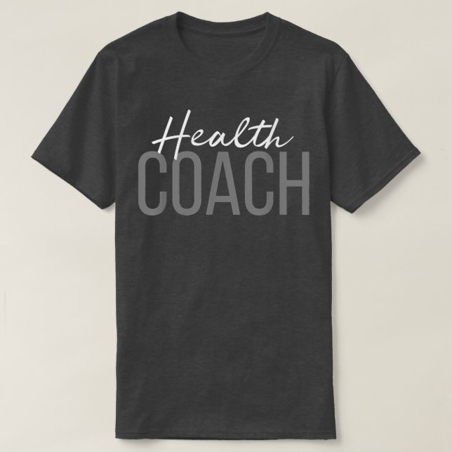 Health Coach Mental Health Coach Mental Awareness T Shirt (Design framsida)