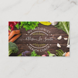Health Coach Nutritionist Visitkort