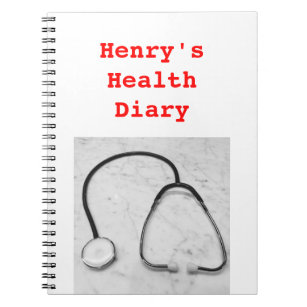 Health Diary 4Henry Anteckningsbok