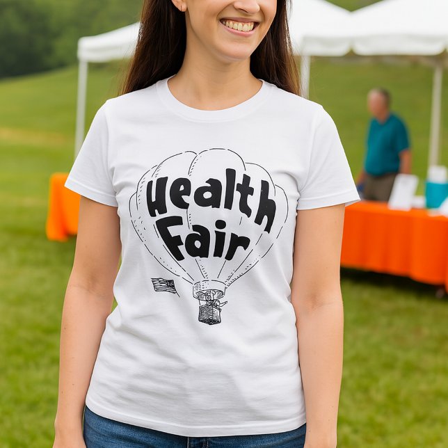 Health Fair Balloon Womens T-Shirt (Skapare uppladdad)