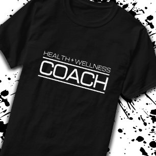 Health Hälsa Coach Fitness Personal Trainer Gym T Shirt