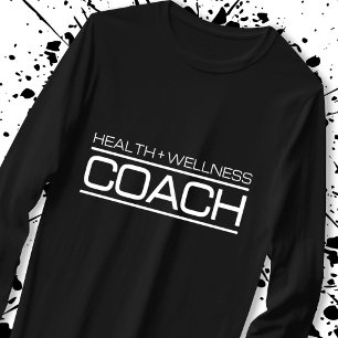 Health Hälsa Coach Fitness Personal Trainer Gym T Shirt