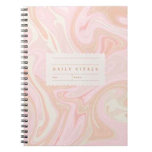 Health Journal Anteckningsbok (Framsidan)