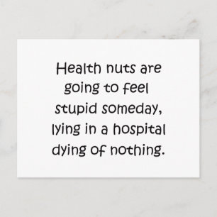 Health Nöt Vykort