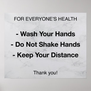 Health Regler   Förebyggande av sjukdomar Poster
