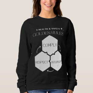 Health & Safety Golden Regler of Comply, Intervene T Shirt