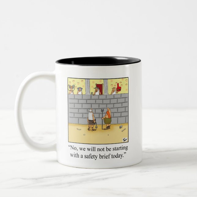 Health Safety Humor Mugg Gift (Vänster)