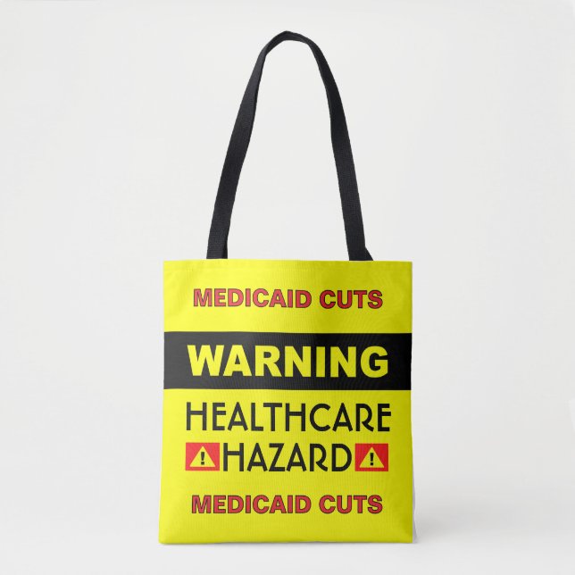Healthcare Hazard™-handväskan Tygkasse (Framsida)