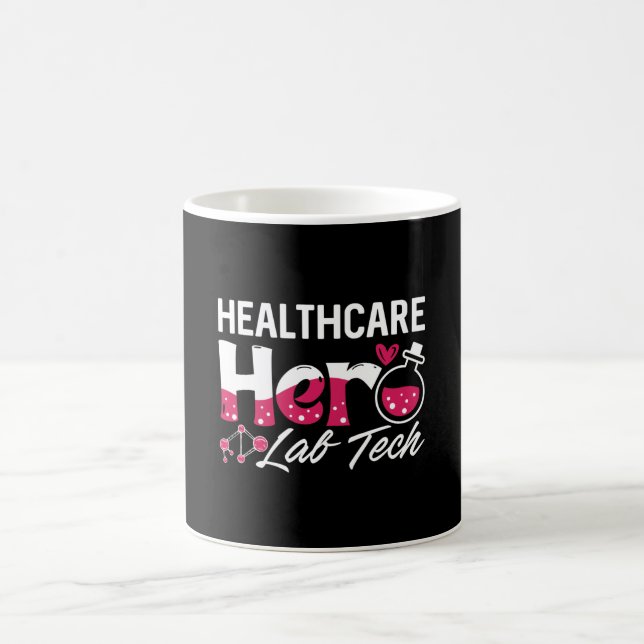 Healthcare Hero Lab Tech Laboratory Technician Kaffemugg (Center)