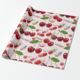Healthcare & Pharmacy Rosa Cherry Capsule Presentpapper