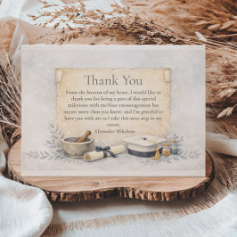 Healthcare Professional Graduation Tack Kort