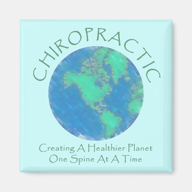 Healthier Planet Chiro Magnet (Framsidan)