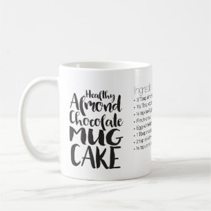 Healthy Almond Chocolate Mugg Cake Recipe - reg mu