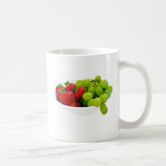 Healthy Fruit Salad Destiny Whimsical Mugg (Höger)