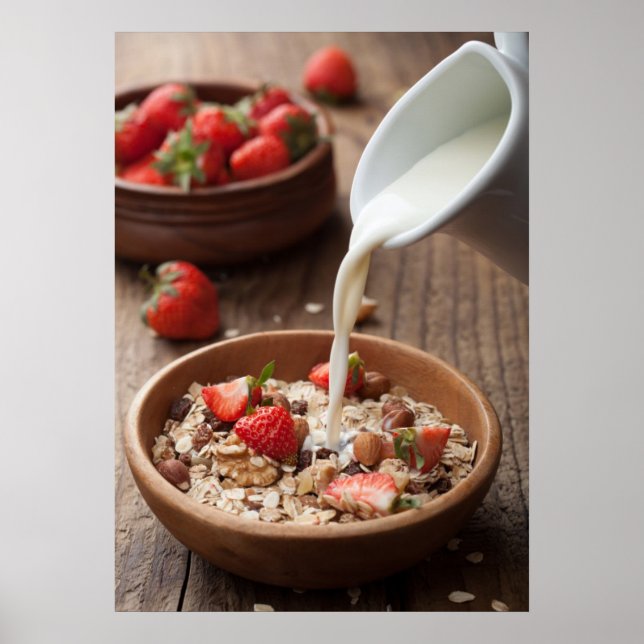 Healthy frukost poster (Framsidan)