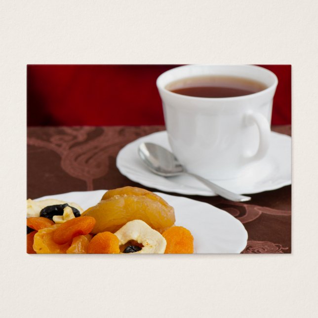 Healthy frukost visitkort (Framsidan)