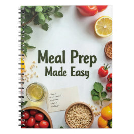 Healthy Meal Planner Anteckningsbok