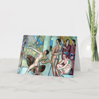 Healthy Mind in a Healthy Body Fine Art Card Kort