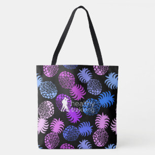 Healthy Trekking Hawaiian Pineapple Beach Bag Tygkasse