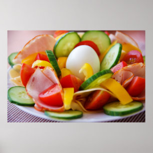 Healthy Vegan Breakfast Poster