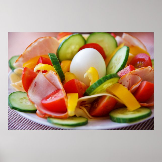 Healthy Vegan Breakfast Poster (Framsidan)