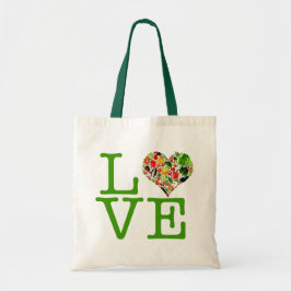 Healthy Vegan Kärlek Bag Tygkasse