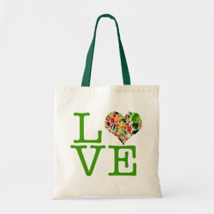 Healthy Vegan Kärlek Bag Tygkasse
