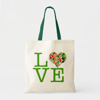 Healthy Vegan Kärlek Bag Tygkasse