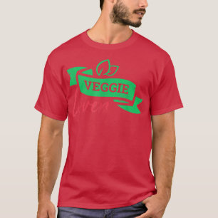 Healthy Vegetable Veggie Älskare Vegan T Shirt