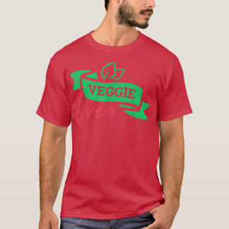 Healthy Vegetable Veggie Älskare Vegan T Shirt