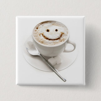 HealthyCoffee roligt knäppas emblem Knapp