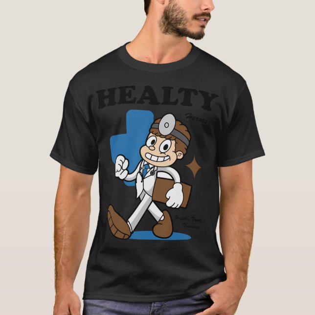 Healty Heroes T Shirt (Framsida)