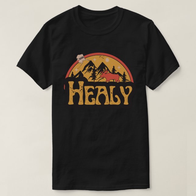 Healy, Alaska-Shirt T-Shirt (Design framsida)