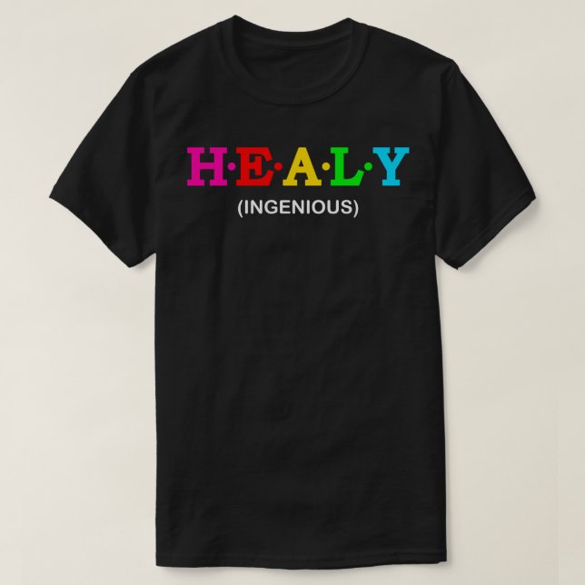 Healy Ingenious T Shirt (Design framsida)
