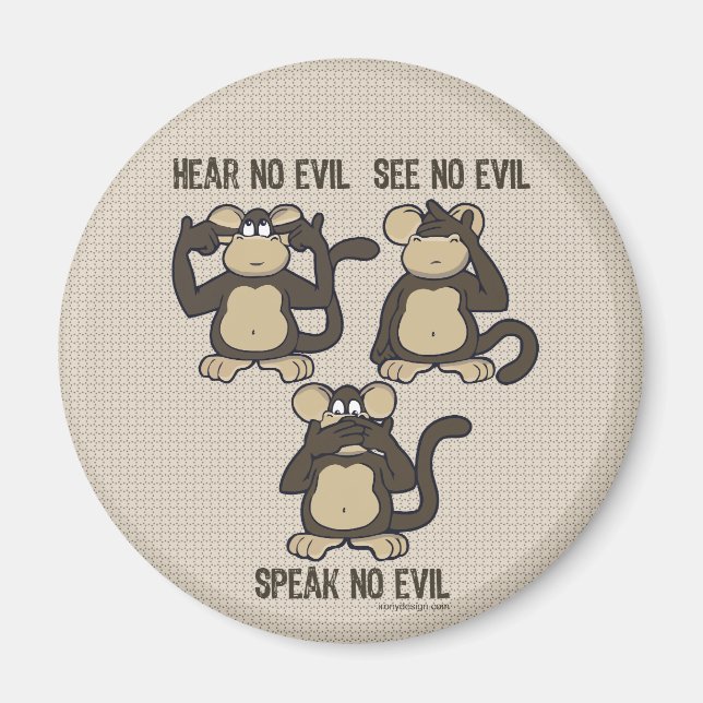 Hear No Evil Monkey - New Magnet (Framsidan)