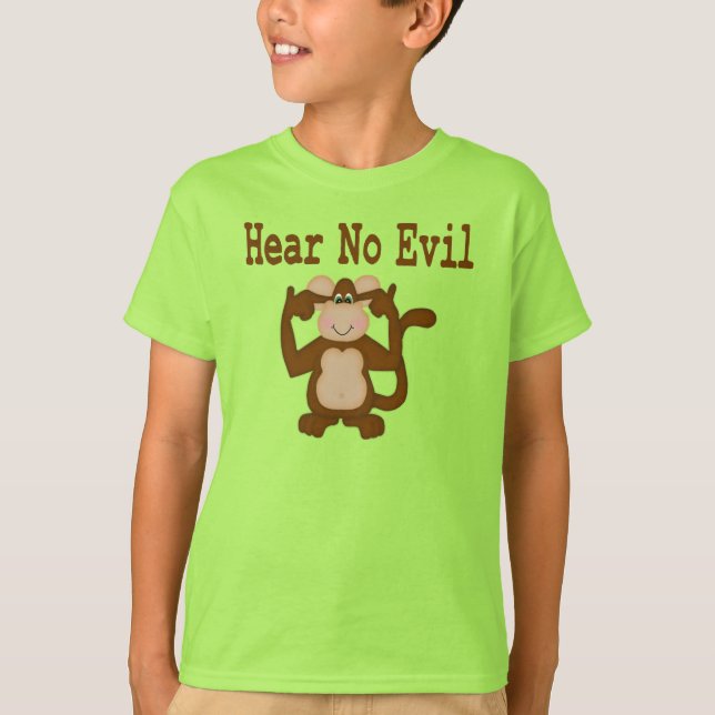 Hear No Evil T-Shirt (Framsida)