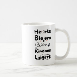 Hearar Bloom where Kindness Lingers Sticker Kaffemugg
