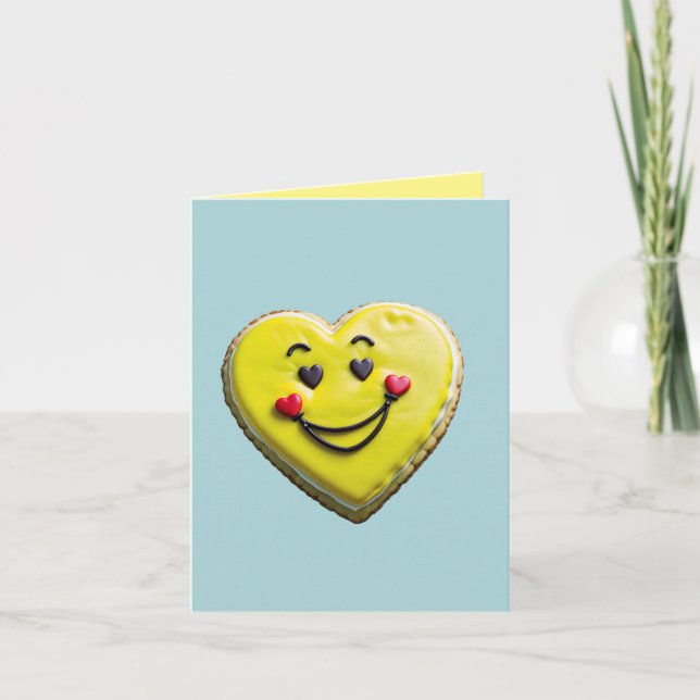 Hearfilt Smiles Card Kort (Framsida)