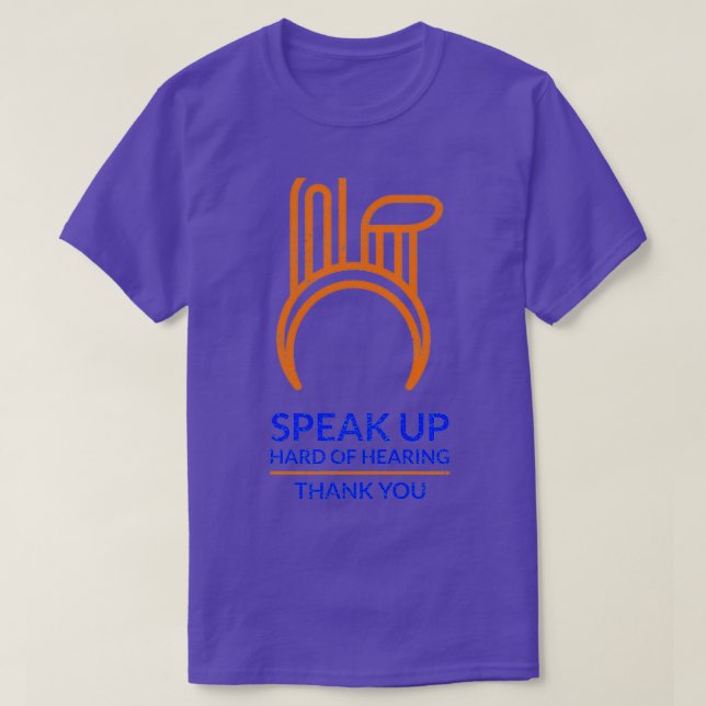 Hearing Impaired 2 14 T Shirt (Design framsida)