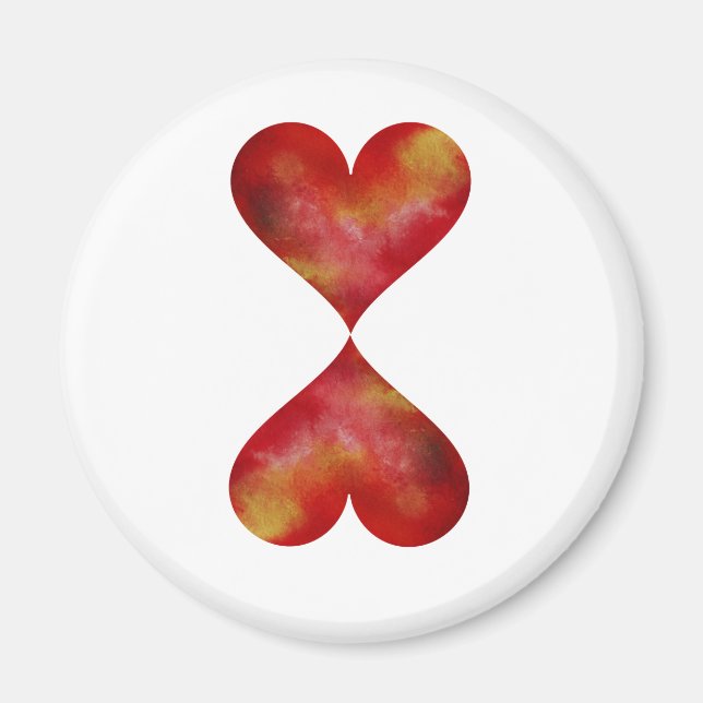 Hearnas runda magnet (Framsidan)