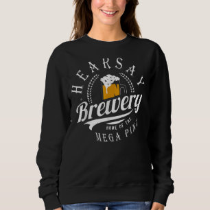 Hearsay Brewery Home of the Mega Pint Vintage Brew T Shirt