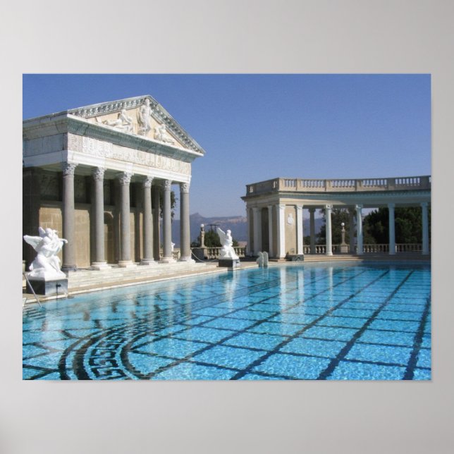 Hearst Castle Poster (Framsidan)