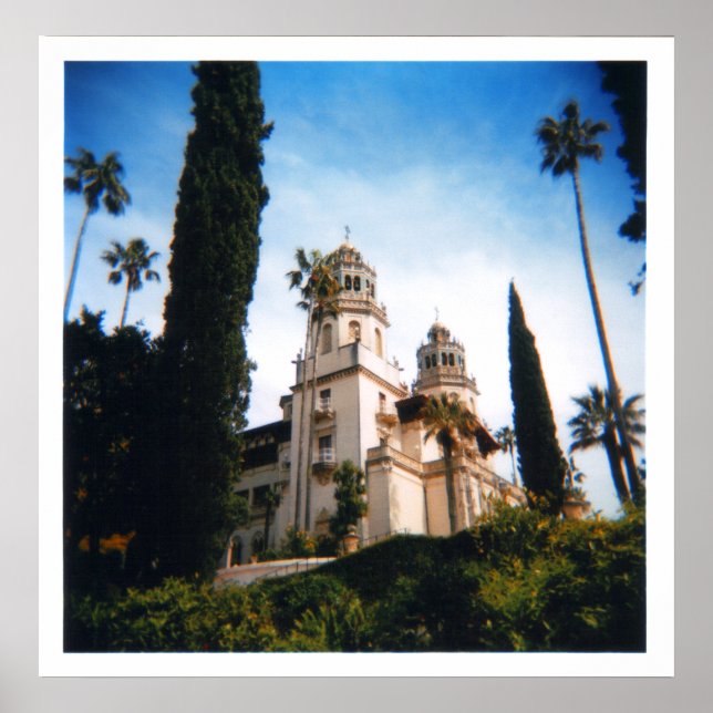 Hearst Castle Poster (Framsidan)